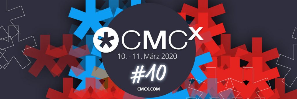 Ab 10.03.2020 auf der CMCX in München – der europäischen Leitveranstaltung für Content-Marketing