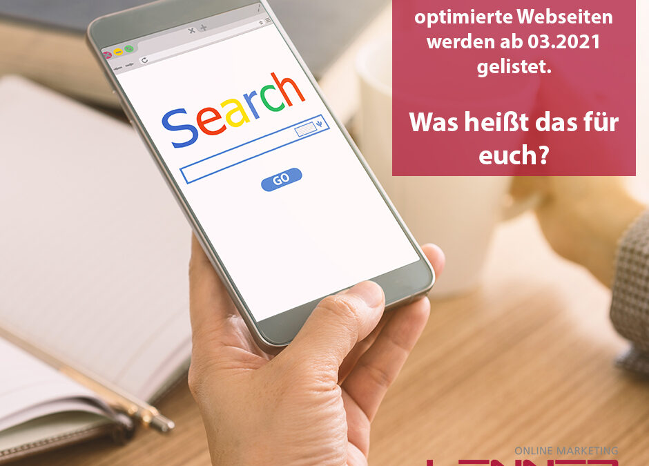 Bild Mobile First Indexierung für Google Rankings von Lenner Online Marketing aus dem Kreis Recklinghausen
